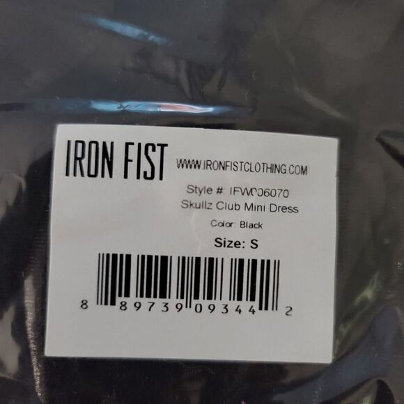 Iron Fist skullz club mini dress - Picture 3 of 5